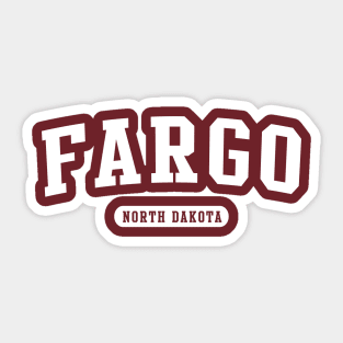 Fargo, North Dakota Sticker